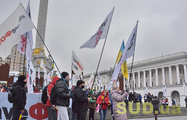В Киеве ФОПы блокируют дворец «Украина», где выступает «Вечерний квартал»: видео