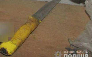 Под Киевом женщина едва не зарезала собутыльника