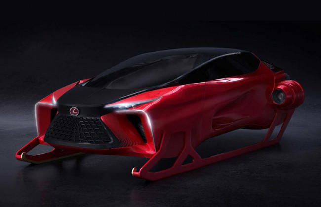 Lexus сделал для Деда Мороза новые сани: фото