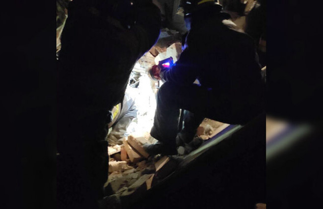 В Кривом Роге обвалилось здание: есть жертва