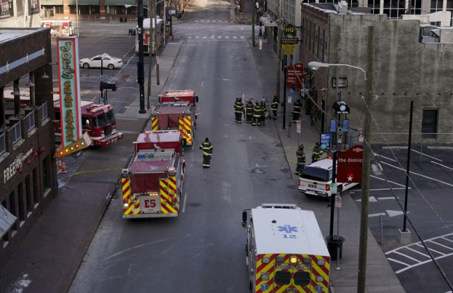 У мережі з'явилось відео вибуху в Нешвіллі
