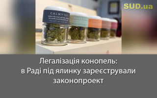 Легалізація конопель: в Раді під ялинку зареєстрували законопроект