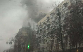 У центрі Києва горів ресторан, фото