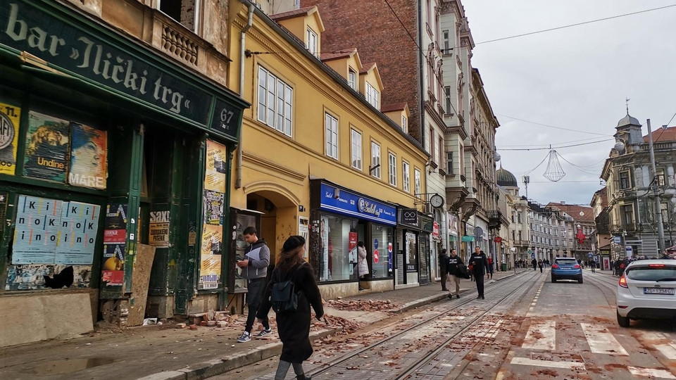 У Хорватії стався землетрус магнітудою більше 6 балів, фото