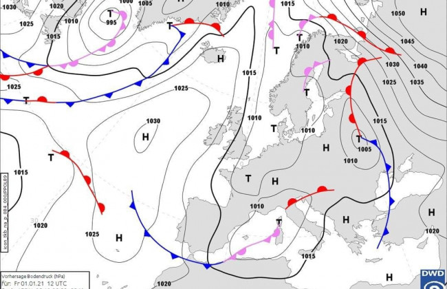 Какой будет погода в Украине на Новый год: прогноз