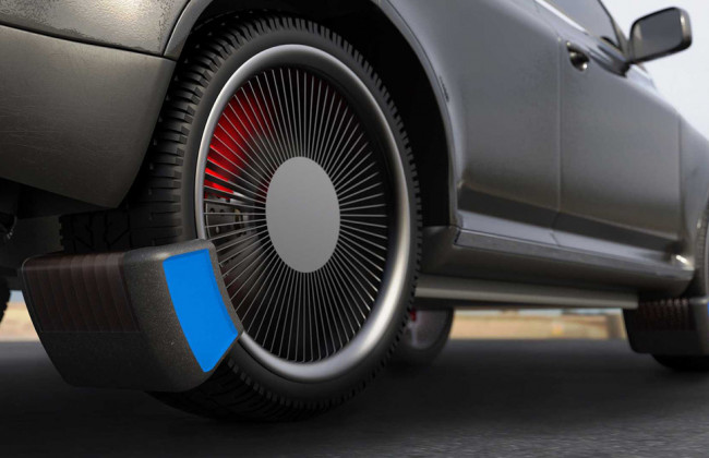 Новая технология: будут ловить частички автомобильных покрышек, видео