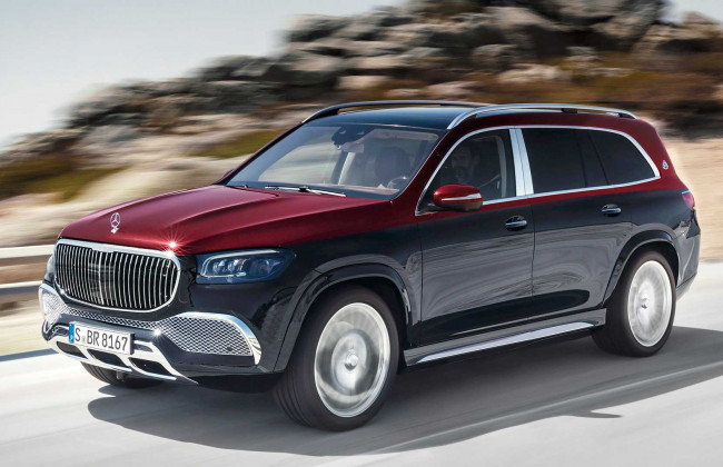 В Киеве заметили роскошный Mercedes-Maybach