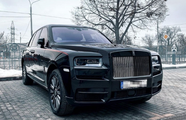 В Украине заметили Rolls-Royce за 14 млн