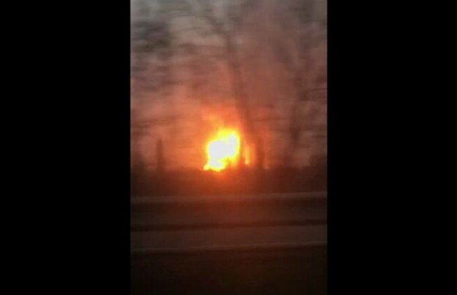 В Полтавской области прогремел мощный взрыв на газопроводе: есть видео