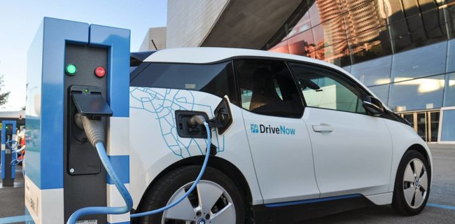 В Германии значительно выросли продажи электрокаров