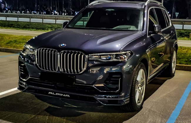 В Украине заметили новый автомобиль BMW