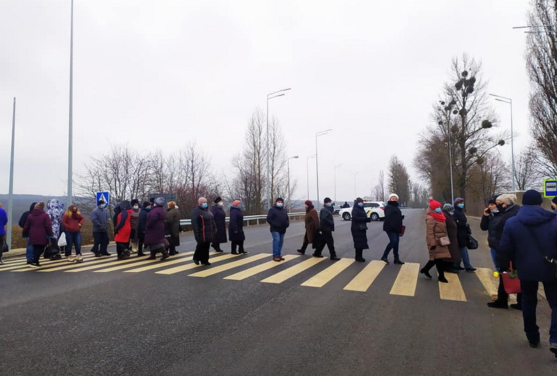 В Винницкой области «тарифные протесты» перекрывали трассы: фото