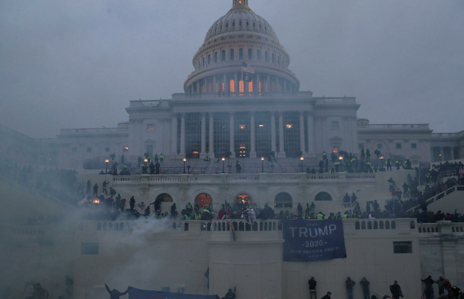В США  после штурма Капитолия завели 25 дел о внутреннем терроризме