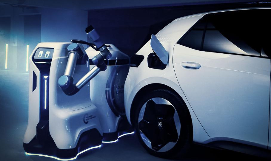 Volkswagen нашел необычный способ зарядки электромобилей
