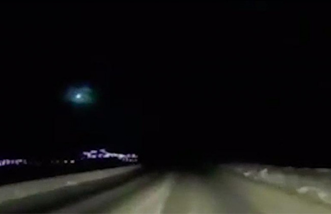 В небе над Камчаткой взорвался метеорит, видео