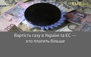 Вартість газу в Україні та ЄС – хто платить більше