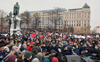 Акция протеста против ареста Навального: начались массовые задержания
