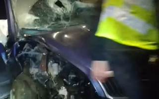 В Киеве пьяный водитель устроил серьезную аварию, видео