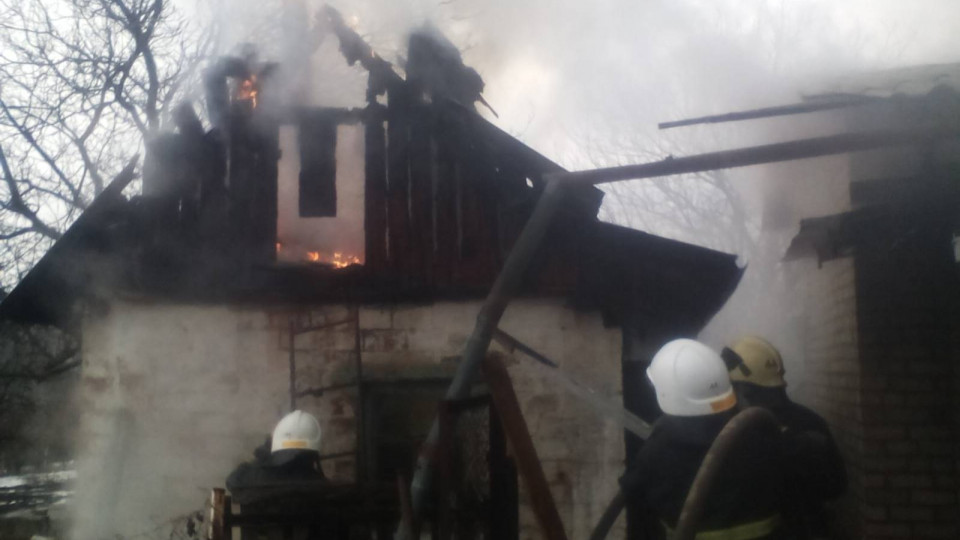 В Харьковской области загорелся дом из-за проблем с отоплением