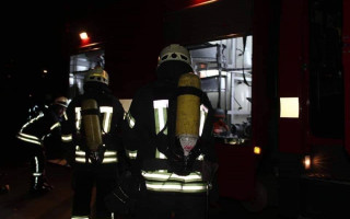 В спальном районе Киева снова горели гаражи