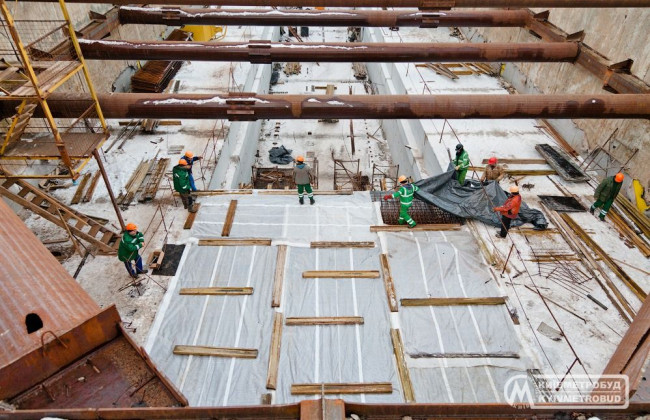 Як у Києві будують метро на Виноградар: фото