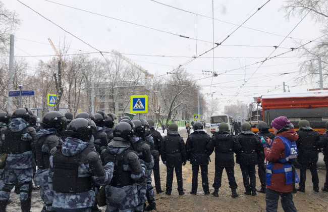Митинги в России: задержана жена Навального
