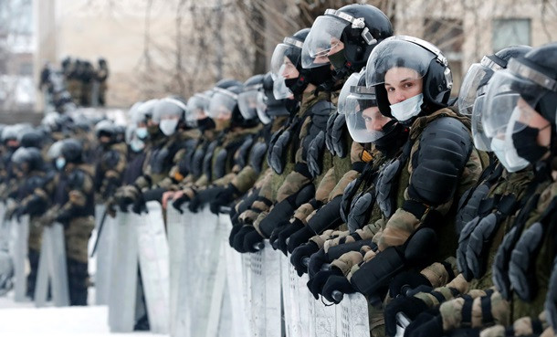 Акции протеста в России: более 4 тысяч задержанных