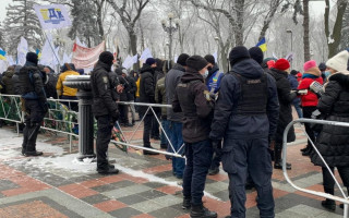 В центре Киева правоохранители усилили меры безопасности