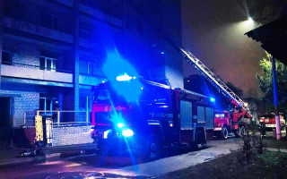 Пожар в больнице Запорожья: назвали возможную причину