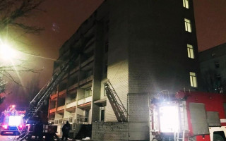 В Запорожской области объявили траур по погибшим в пожаре в больнице