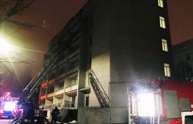 В Запорожской области объявили траур по погибшим в пожаре в больнице