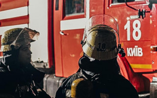 В Киеве горела квартира в многоэтажке