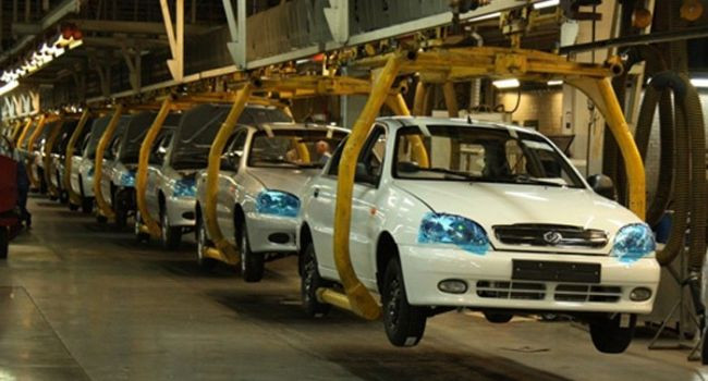 В Украине упало производство автомобилей