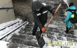 У столиці масово штрафують за неприбраний сніг