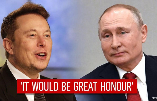 Илон Маск приглашает Владимира Путина на беседу в Clubhouse