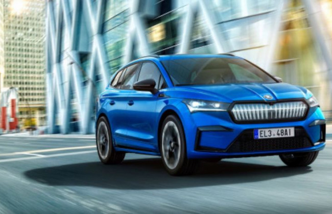 Skoda выпустила спортивную версию электрического внедорожника