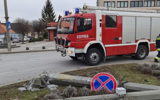 В Венгрии задержали пьяного украинца на грузовике