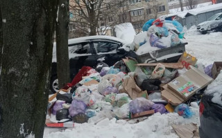 Киевляне жалуются на проблемы с вывозом мусора