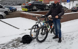 В Киеве у дипломата украли велосипед