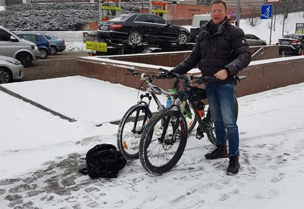 В Киеве у дипломата украли велосипед