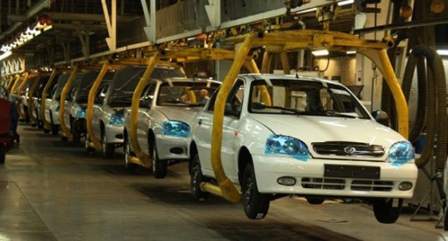 В Украине снизилось производство автомобилей