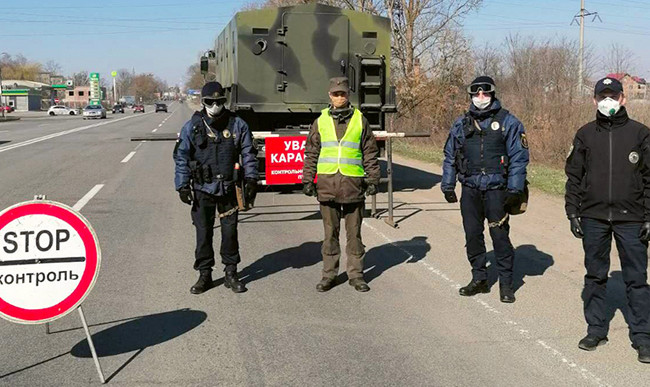 На Прикарпатье устанавливают карантинные блокпосты: ситуация с коронавирусом критическая