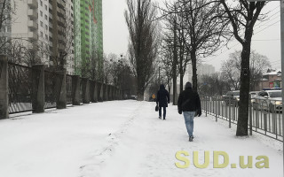 В Украину идет новое похолодание
