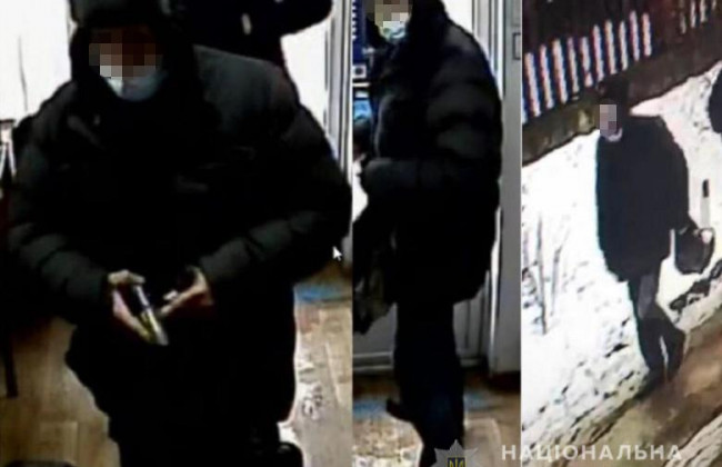 У Києві невідомий, погрожуючи пістолетом, забрав із каси 20 тисяч гривень