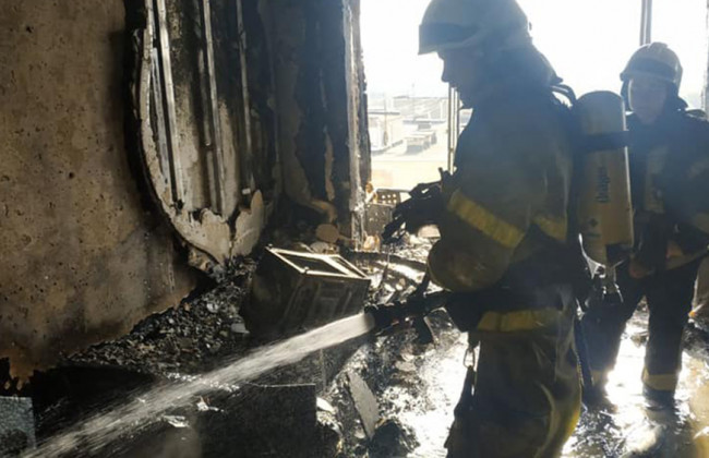 В Одесской области горел частный дом