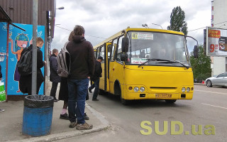 В Киеве за рулем маршрутки ездил пьяный водитель