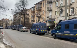 У Києві збирається акція на підтримку Стерненка під ОП: фото і відео