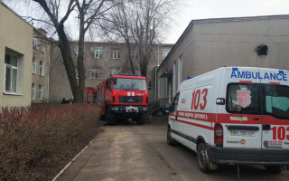 В Одессе случился пожар в школе-интернате, фото
