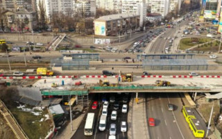 Кличко рассказал, как проходит ремонт Индустриального моста в Киеве