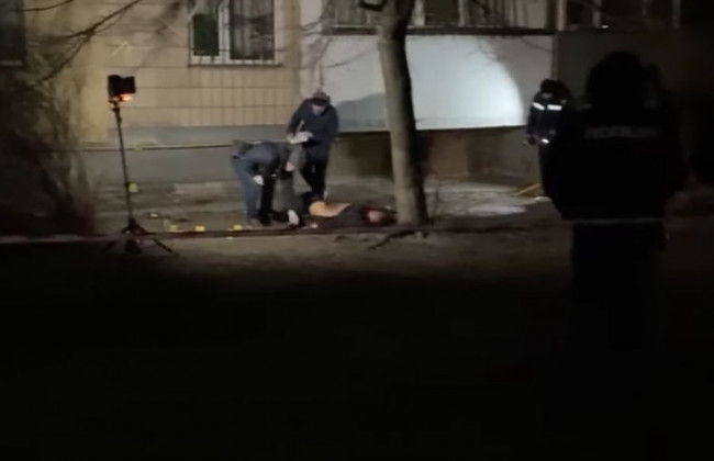 Убийство сотрудницы полиции в Киеве: появилось видео с места инцидента